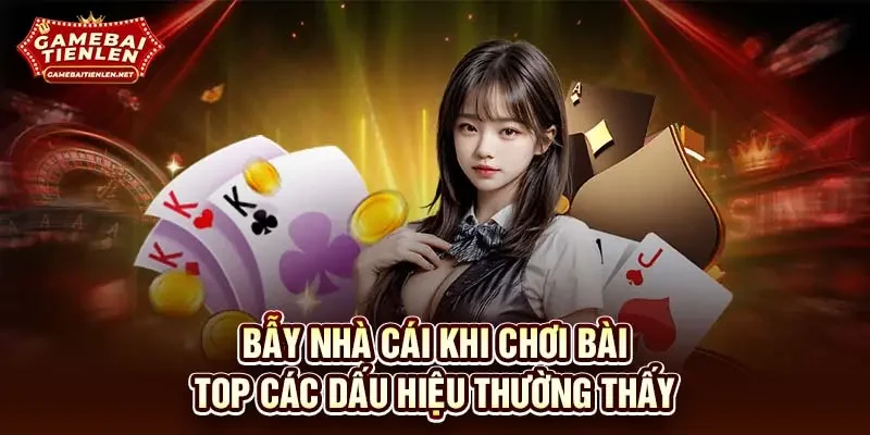 Bẫy nhà cái khi chơi bài