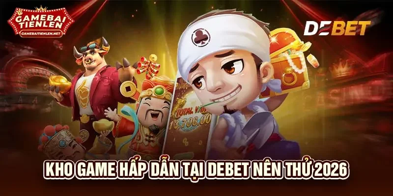 Kho game hấp dẫn tại DEBET nên thử 2026